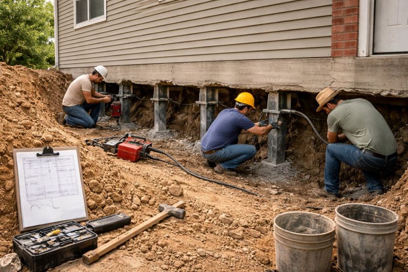 Foundation Repair in Katy, TX