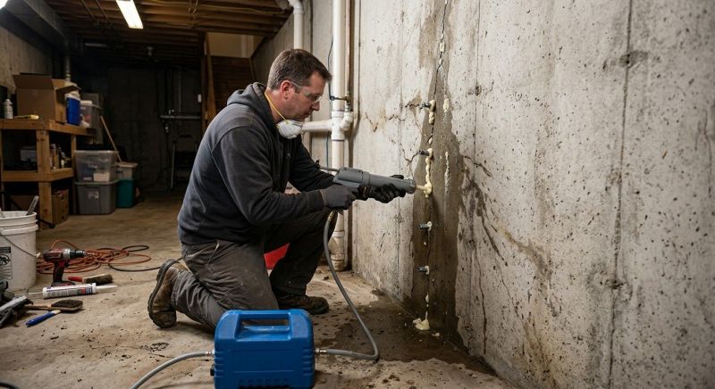 Basement Foundation Repair in Tomball, TX