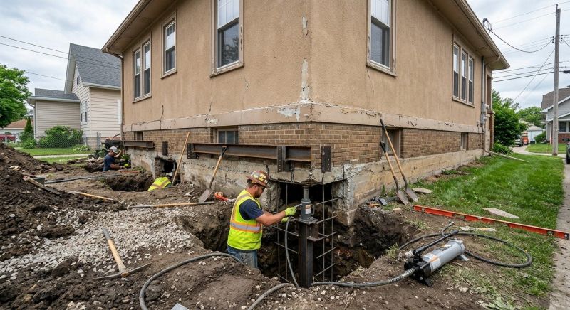 Basement Underpinning in Katy, TX