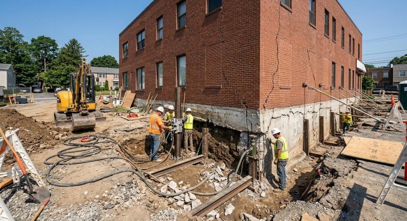 Building Foundation Repair in Missouri City, TX