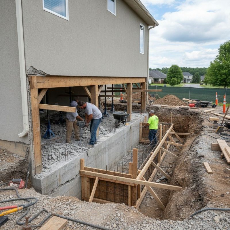 Building Foundation Repair in Waller, TX