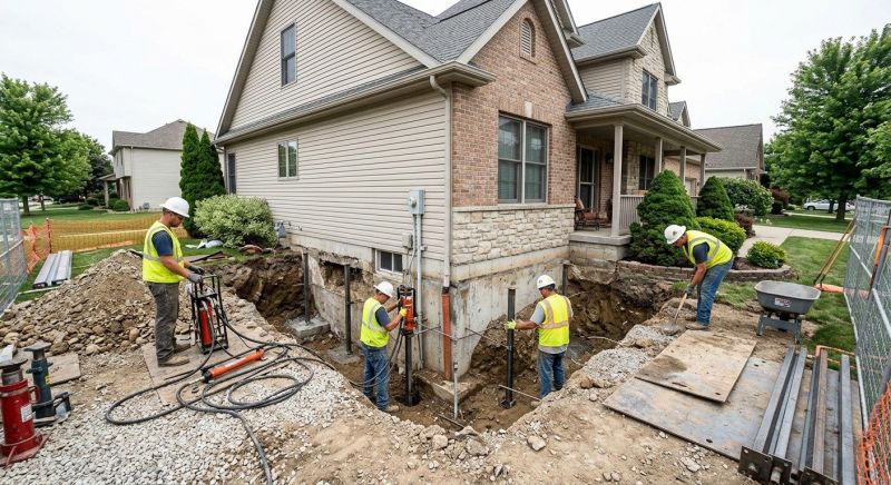 Building Foundation Repair in Wallis, TX