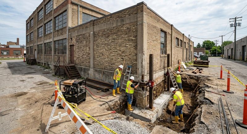 Commercial Foundation Repair in Katy, TX
