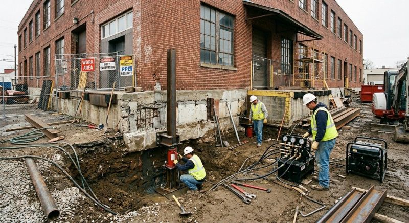 Commercial Foundation Repair in Katy, TX