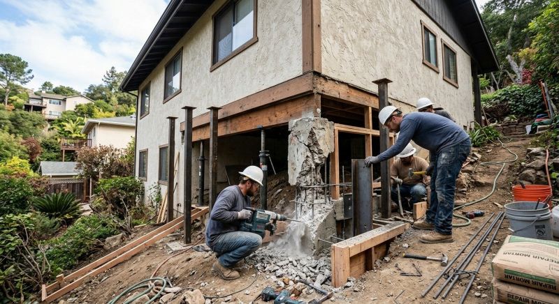 Concrete Foundation Repair in Cypress, TX