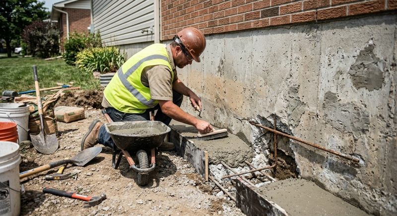 Concrete Foundation Repair in Simonton, TX
