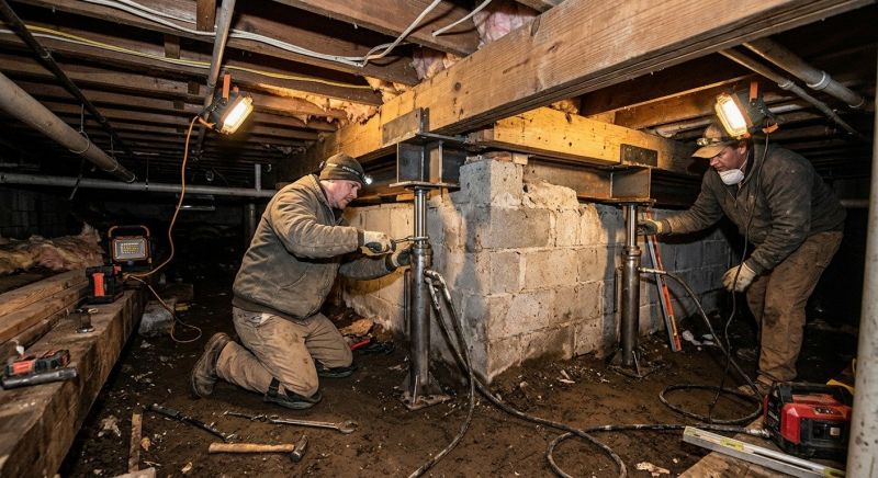 Concrete Foundation Repair in Tomball, TX