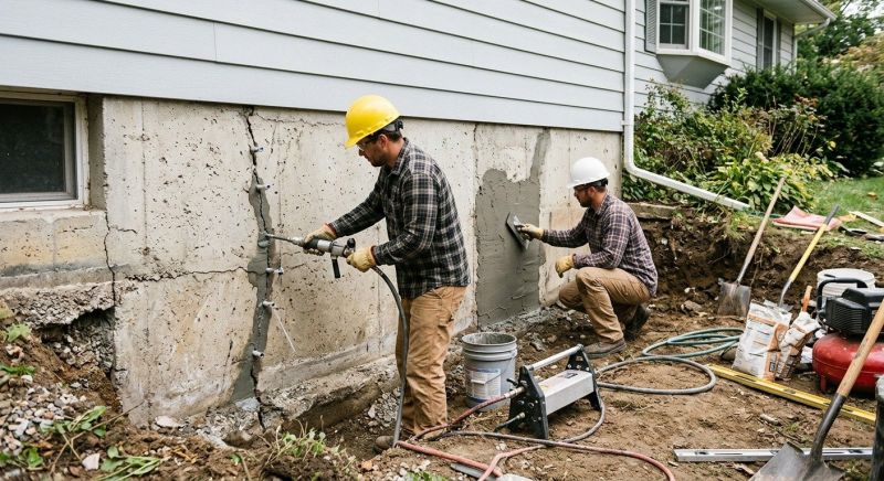 Cracked Foundation Repair in Beasley, TX