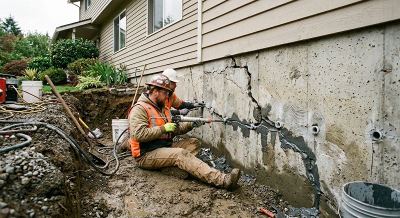 Cracked Foundation Repair in Cypress, TX