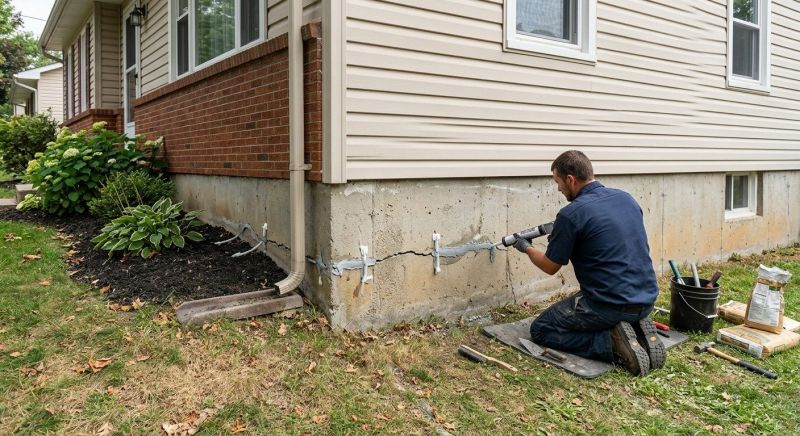 Cracked Foundation Repair in Stafford, TX