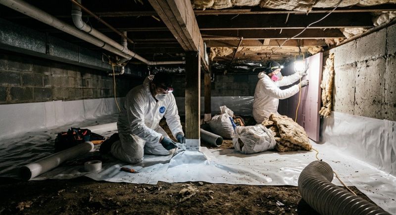 Crawl Space Leveling in Katy, TX