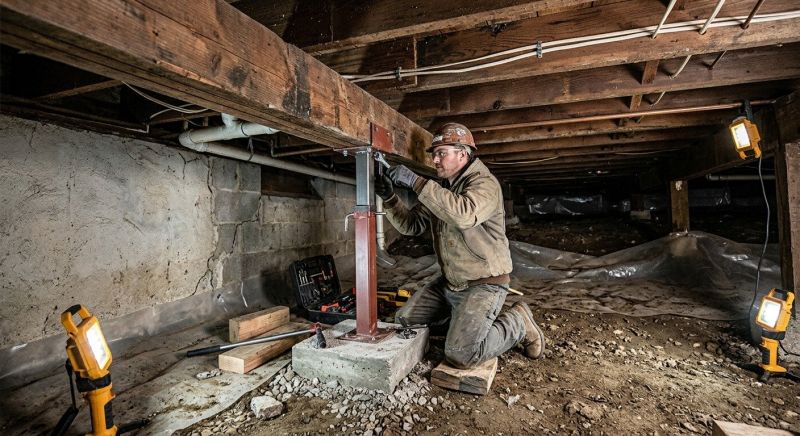 Crawlspace Foundation Repair in Richmond, TX