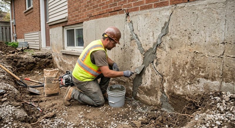 Foundation Crack Repair in Beasley, TX