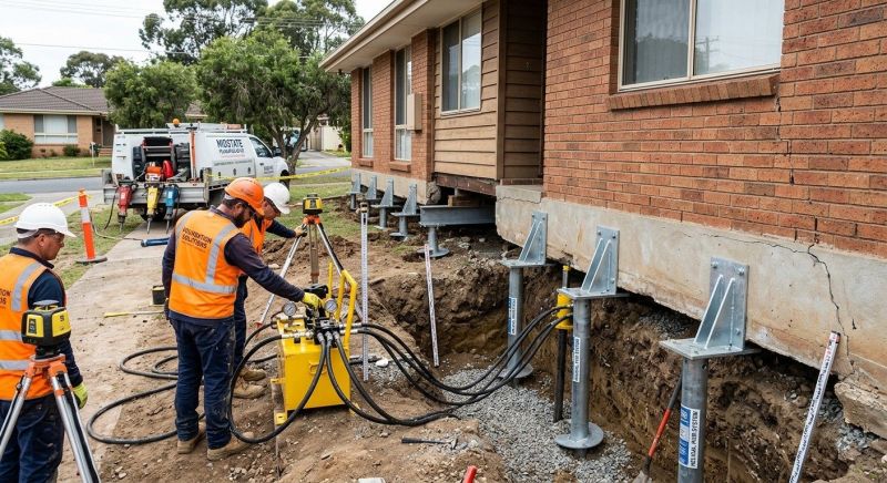 Foundation Jacking in Brookshire, TX