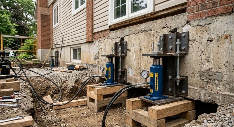 Foundation Jacking in Cypress, TX