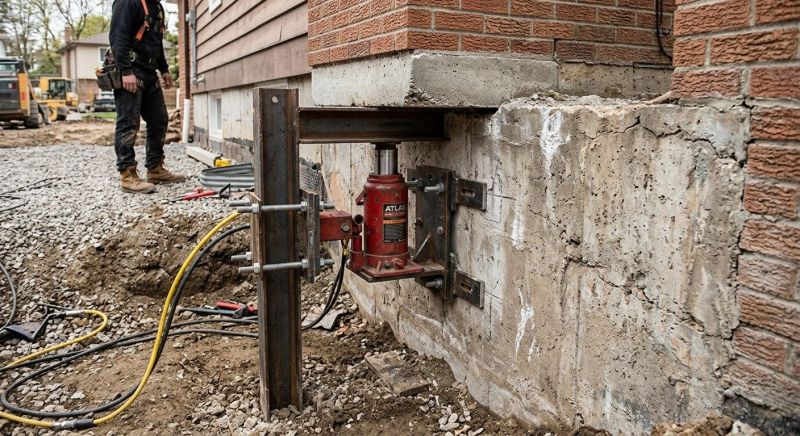 Foundation Jacking in Houston, TX
