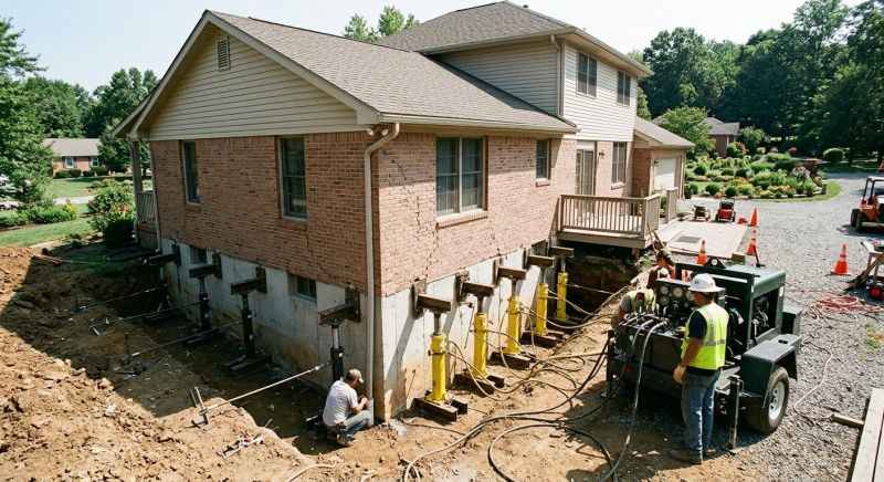 Foundation Jacking in Katy, TX