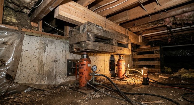 Foundation Jacking in Sealy, TX