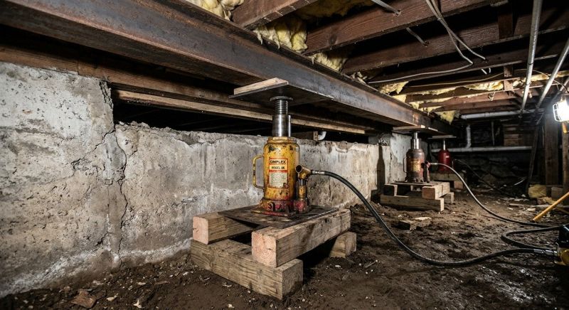 Foundation Jacking in Sealy, TX