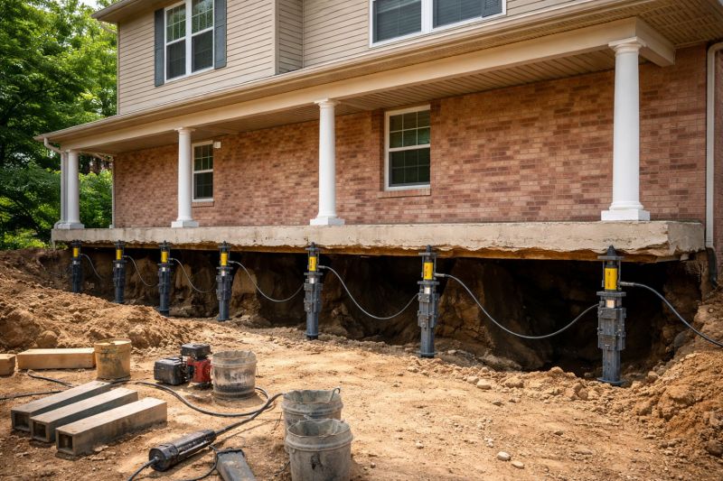 Foundation Jacking in Tomball, TX
