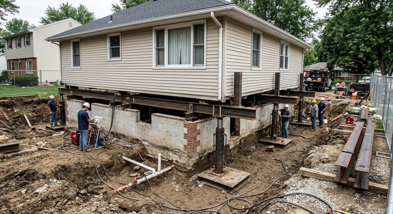 Foundation Lifting in Austin County, TX
