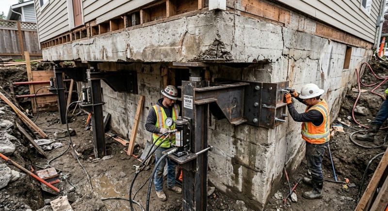 Foundation Lifting in Fulshear, TX