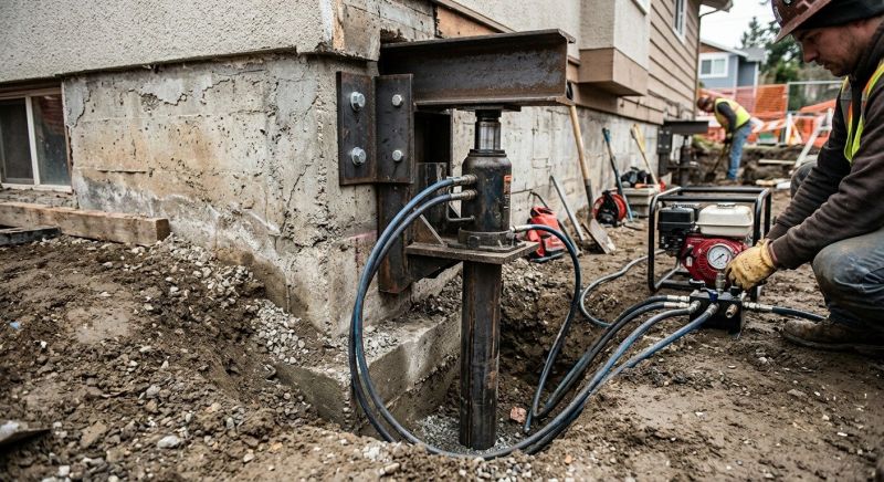 Foundation Lifting in Richmond, TX