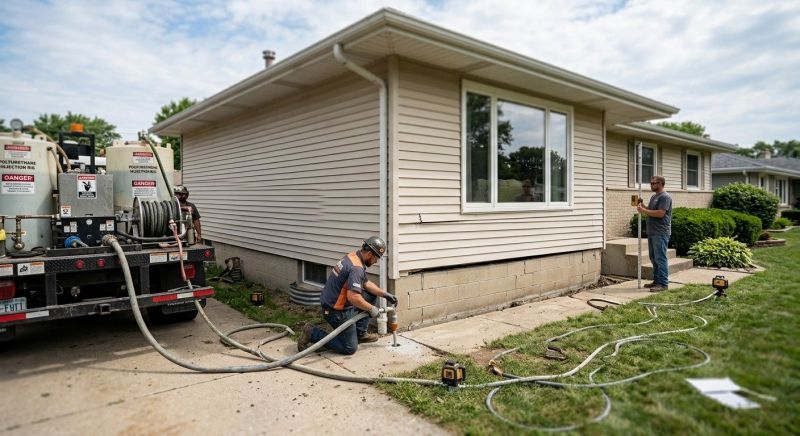 Foundation Lifting in Sealy, TX