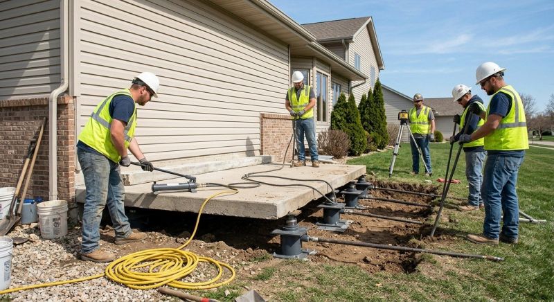 Foundation Lifting in Tomball, TX