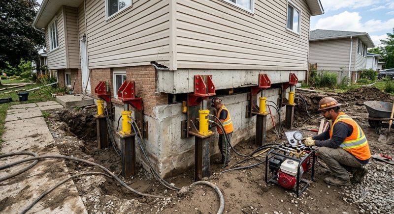Foundation Lifting in Tomball, TX