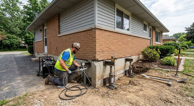 Foundation Releveling in Katy, TX