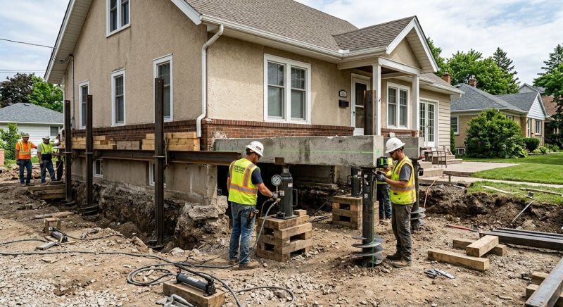 Foundation Releveling in Katy, TX