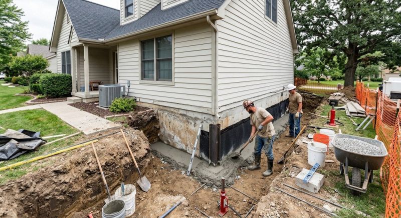 Foundation Repair in Rosenberg, TX