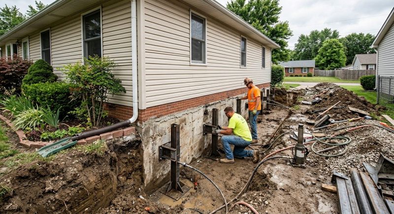 Foundation Stabilizing in Austin County, TX