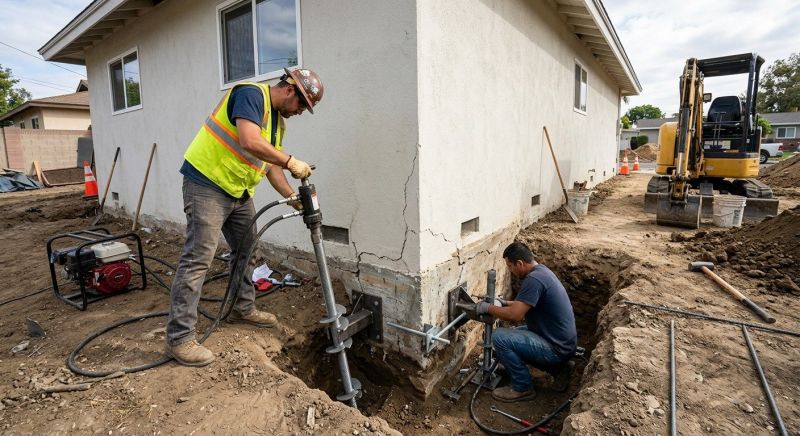 Foundation Stabilizing in Beasley, TX