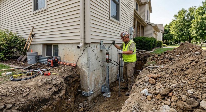 Foundation Stabilizing in Rosenberg, TX