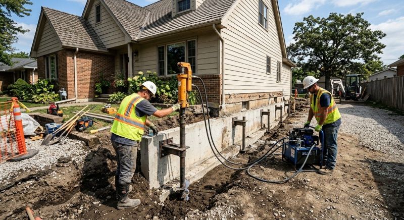 Foundation Stabilizing in Sealy, TX