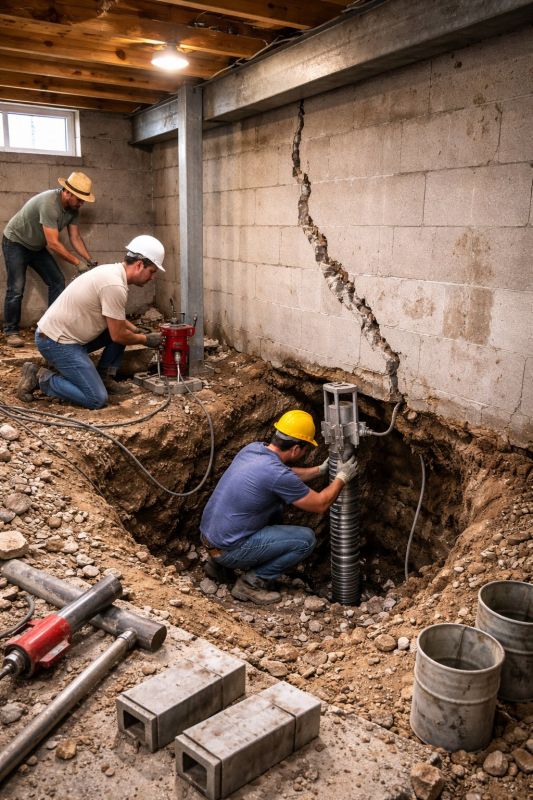 Foundation Structural Repair in Waller, TX