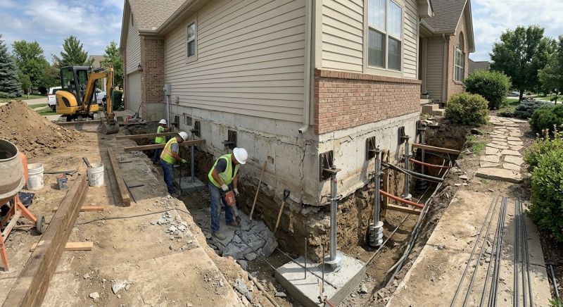 Foundation Underpinning in Katy, TX