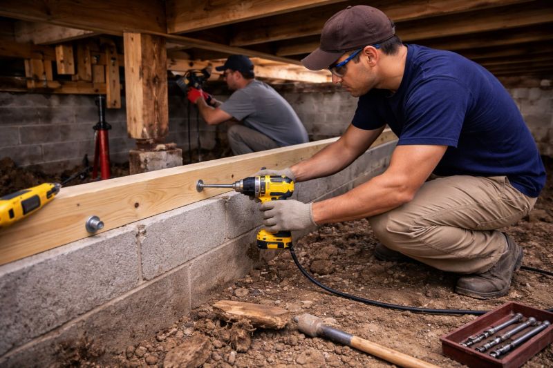 House Foundation Repair in Austin County, TX