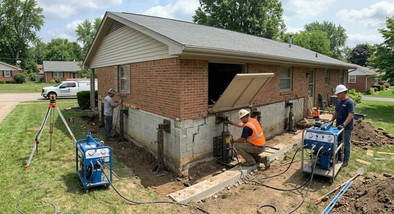 House Leveling in Spring, TX