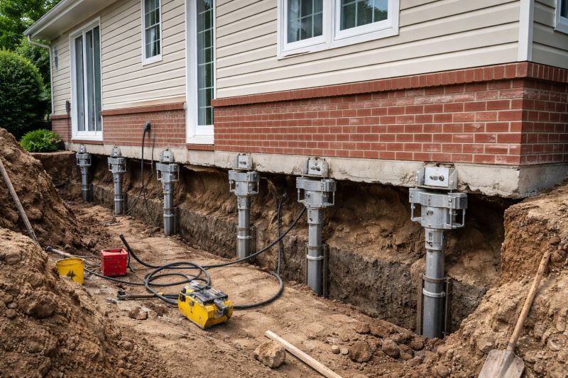 House Underpinning in Katy, TX
