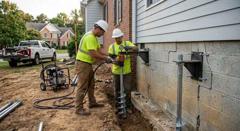 Piering Service in Katy, TX