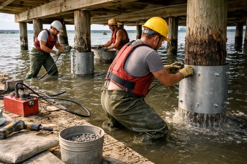 Piling Repair in Cypress, TX