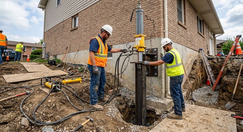 Settling Foundation Service in Cypress, TX