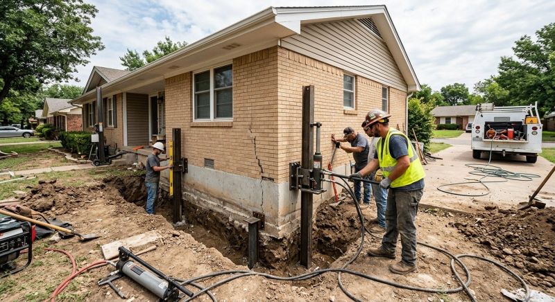 Settling Foundation Service in Fulshear, TX