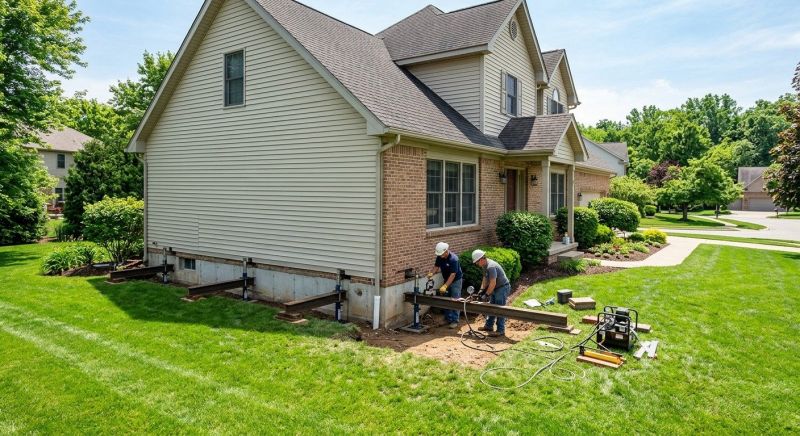 Settling Foundation Service in Katy, TX