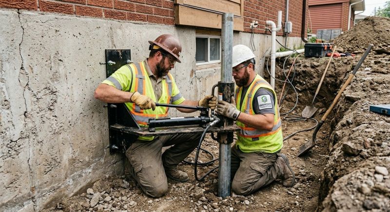 Settling Foundation Service in Tomball, TX