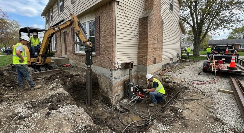 Sinking Foundation Repair in Fulshear, TX