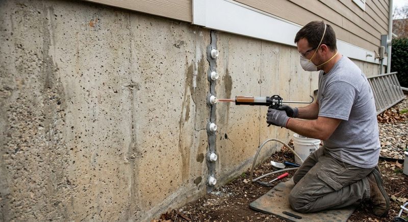 Structural Crack Repair in Katy, TX